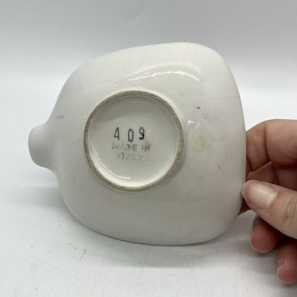 Vintage MCM Italy Ceramic Abstract Art Horse Ashtray 4” Fantoni Style - Picture 5 of 5